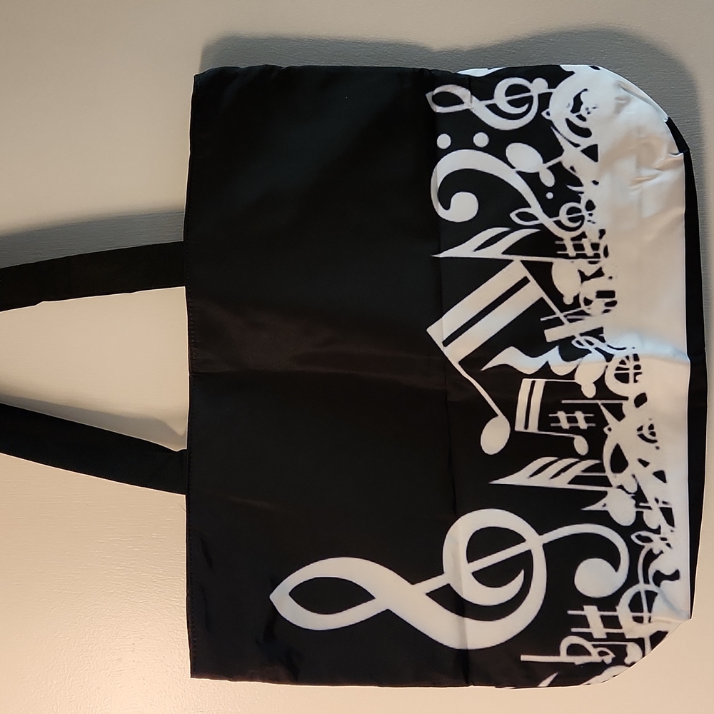 NEW - Tote Bag, Shoulder Bag - Musical Notes